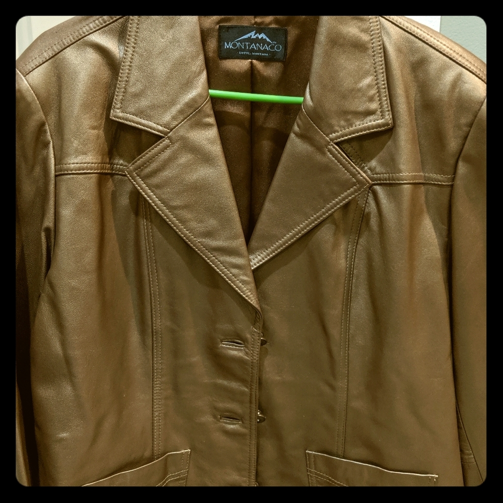 Leather jacket